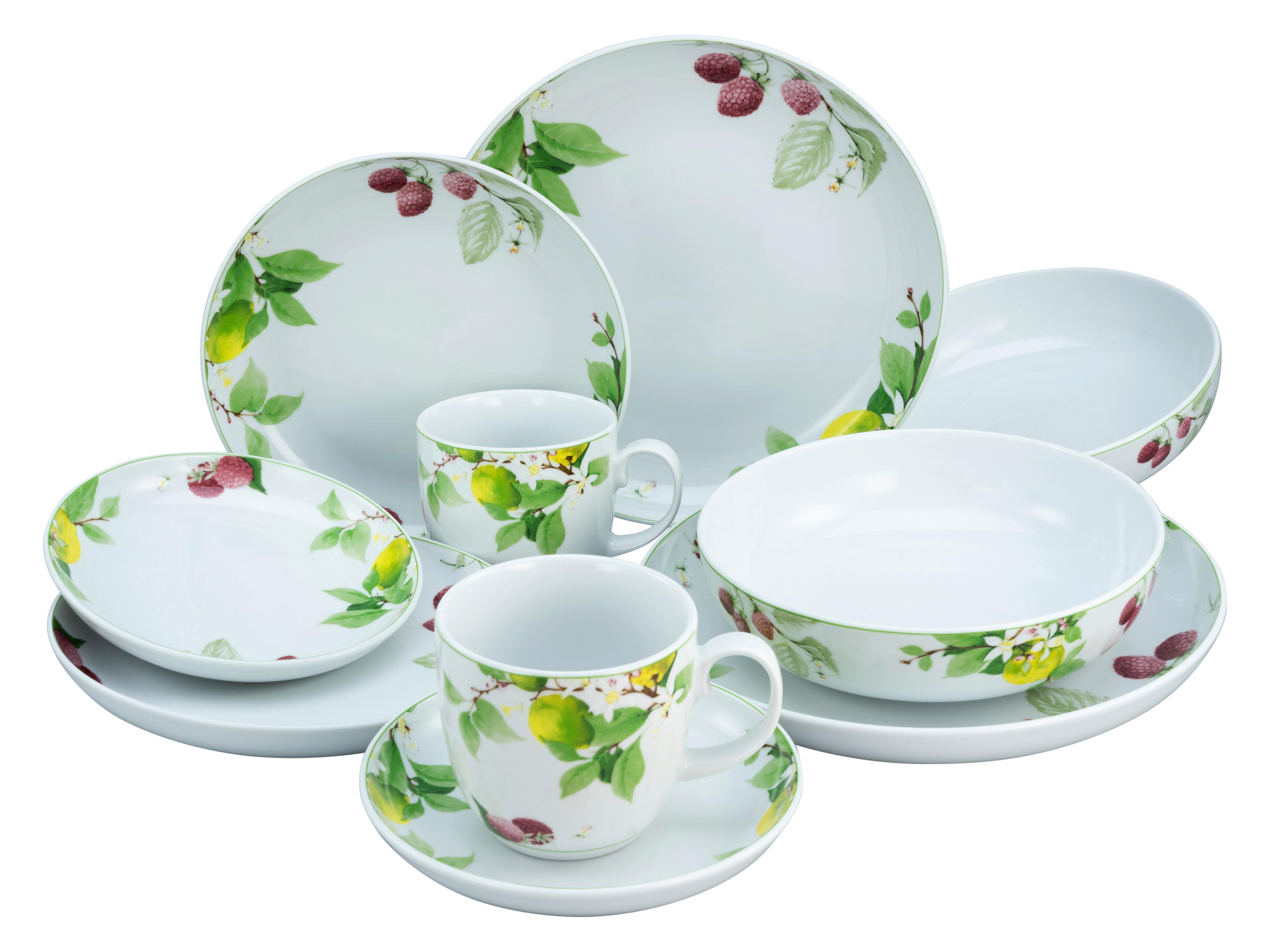 Kombinovaná souprava AllRound Royal Orchard, 10 dílná - vícebarevná, Basics, keramika - Creatable