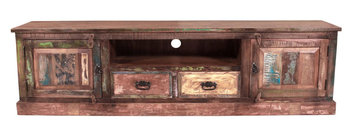 LOWBOARD Multicolor B: 200cm - Multicolor, Design, Holz (200/55/40cm) - MID.YOU