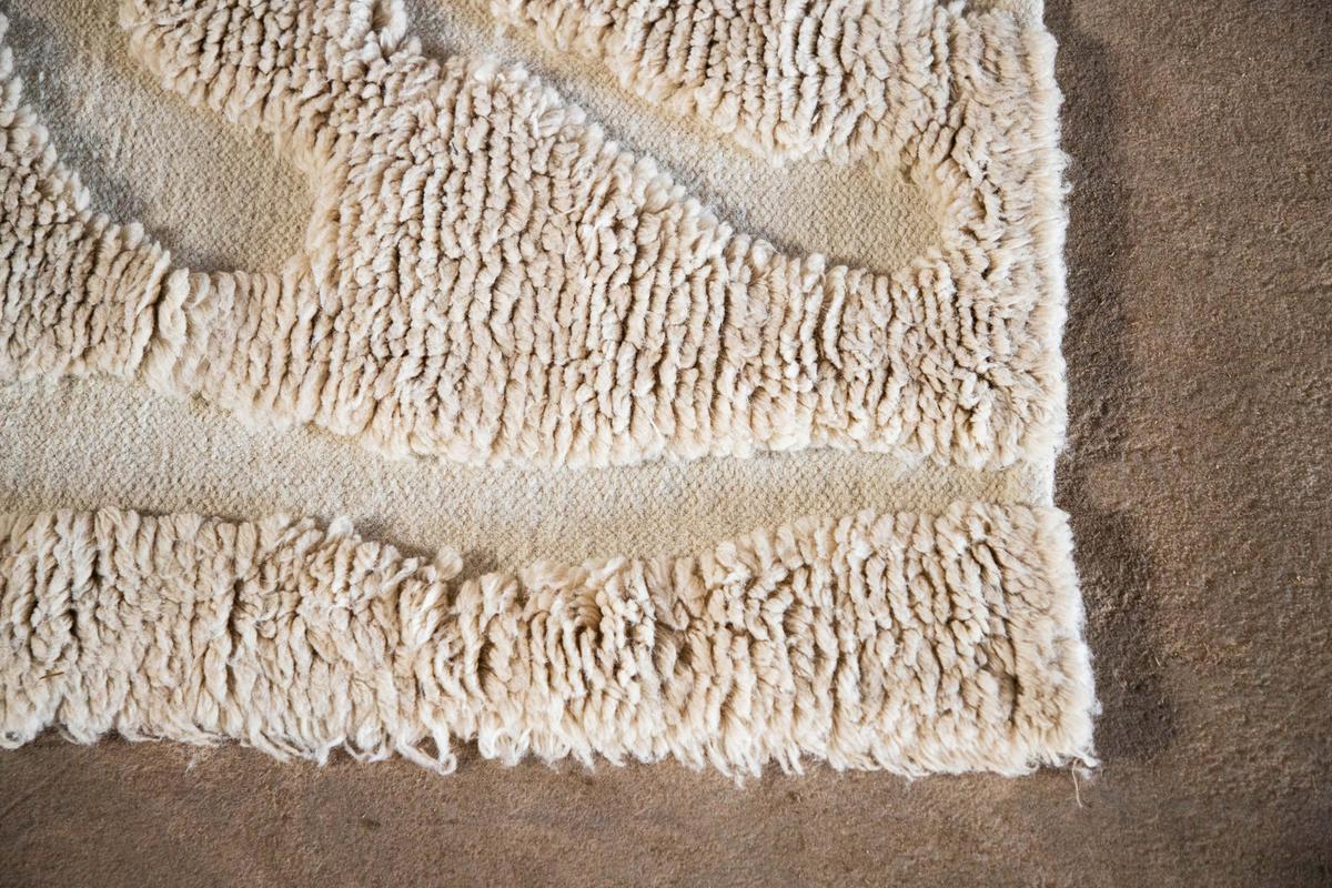 Hochflorteppich Trondheim - Beige/Weiß, LIFESTYLE, Textil (200/300cm) - P & B