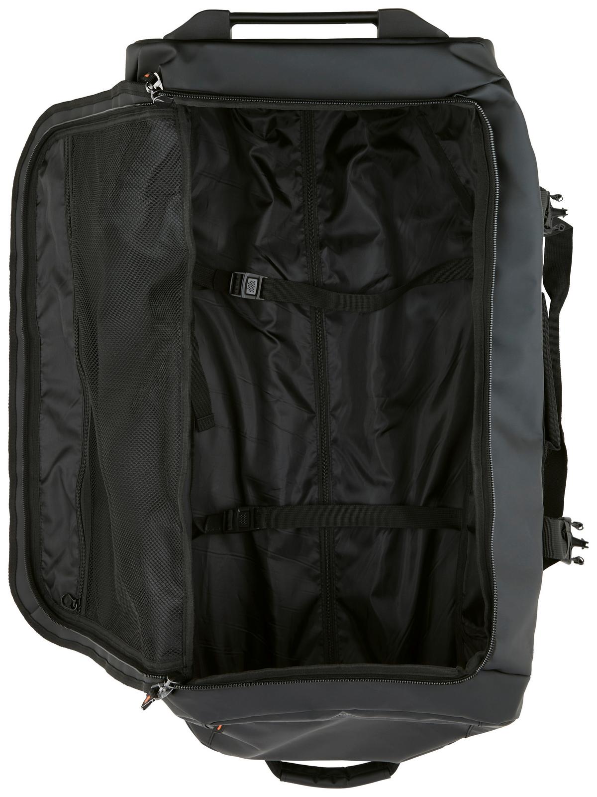 Reisekoffer Manchester 90l Aus Hochwertigem Tarp-Stoff - Schwarz, Basics, Textil (42/82/32cm)