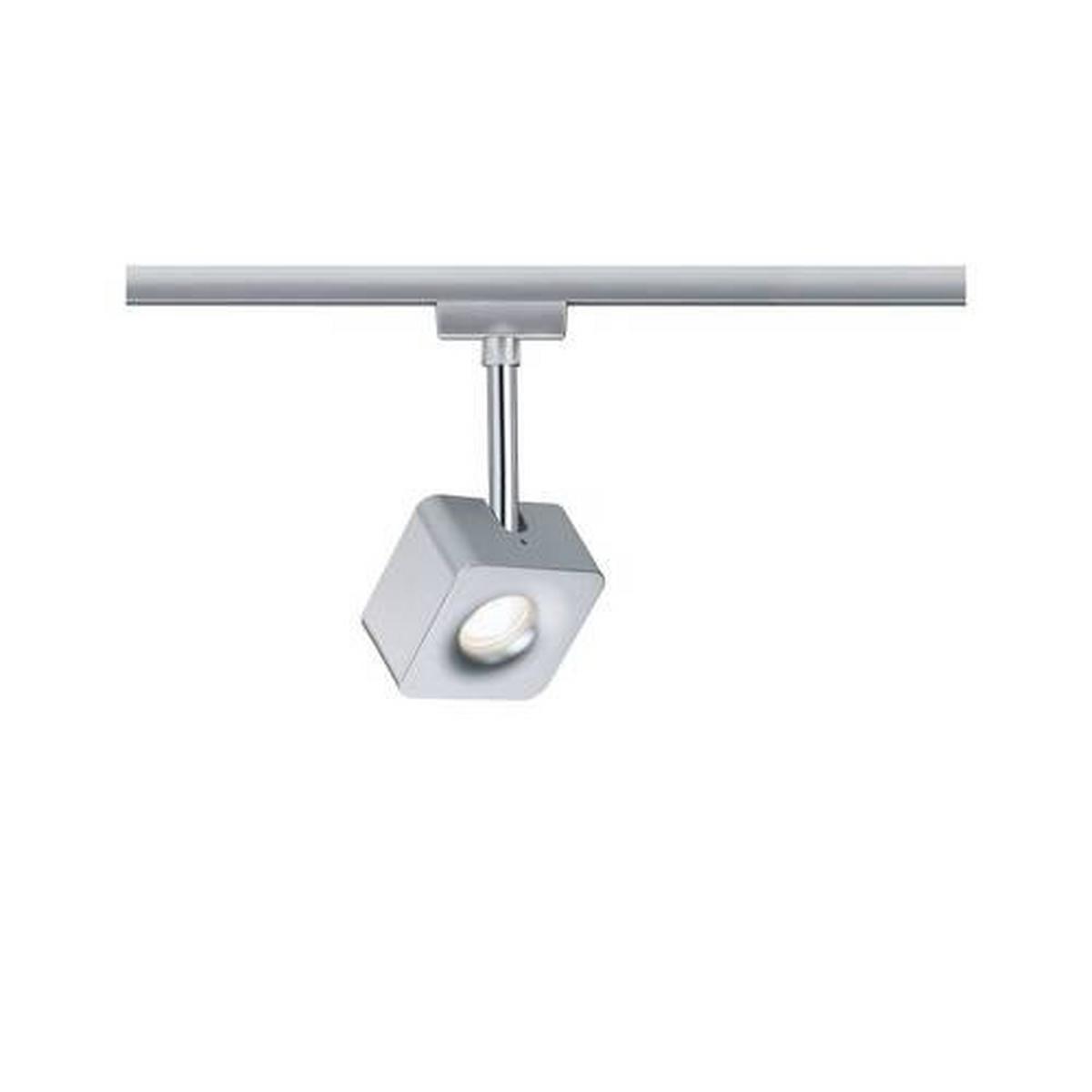 Schienensystem Urail Strahler 95510 Chromfarben, Rechteckig - Chromfarben, Basics, Kunststoff/Metall (1,7/16,5cm) - Paulmann