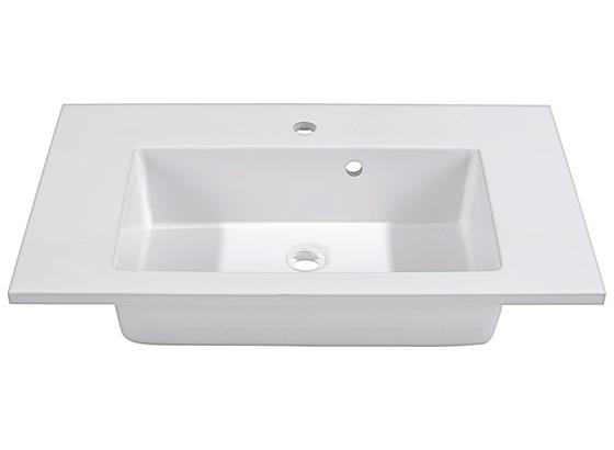 Mosdó Denia - Fehér, modern (75/16/46cm) Mosdó Denia - Fehér, modern (75/16/46cm)