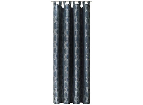Kombivorhang Anka - Blau, ROMANTIK / LANDHAUS, Textil (140/255cm) - James Wood Kombivorhang Anka - Blau, ROMANTIK / LANDHAUS, Textil (140/255cm) - James Wood