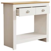 Kommode Balusa Weiß, Eiche Dekor B: 85 cm - Honigeiche/Weiß, LIFESTYLE, Holzwerkstoff (85/76/35cm) - MID.YOU