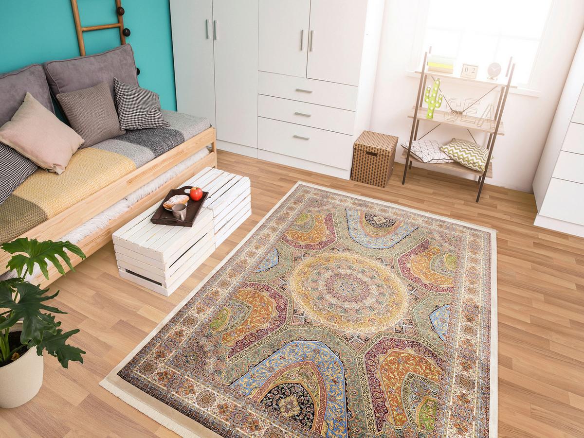 Webteppich Arabesk - Multicolor, LIFESTYLE, Textil (80/150cm) - Dieter Knoll