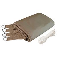 Sonnensegel Quadrat 5x5 M - Taupe, Basics (500/500cm)