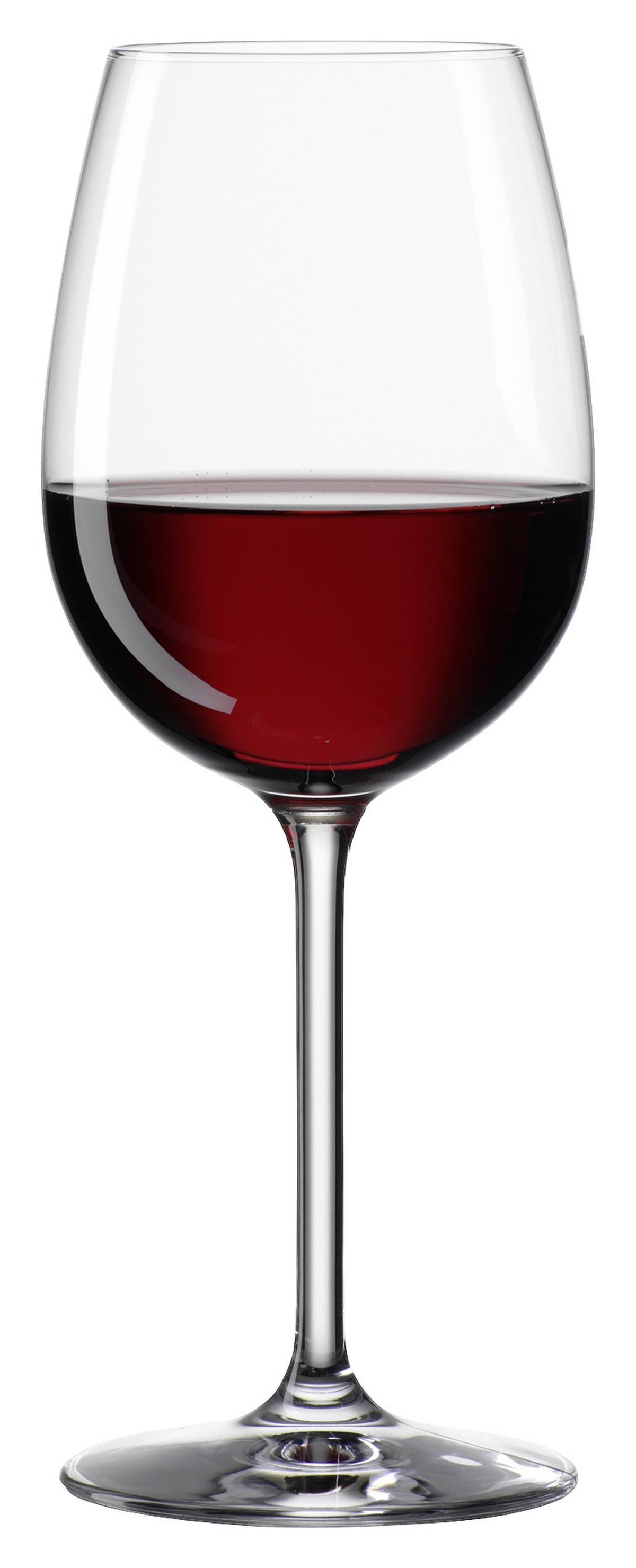 Rotweinglas Clara 6er-Set, Je Ca. 420 Ml - Klar, Basics, Glas (0,42l) - Bohemia