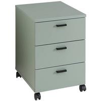 POJÍZDNÝ KONTEJNER GLENN-M - černá/zelená, Moderní, kompozitní dřevo/plast (45/66/55cm) - Mömax