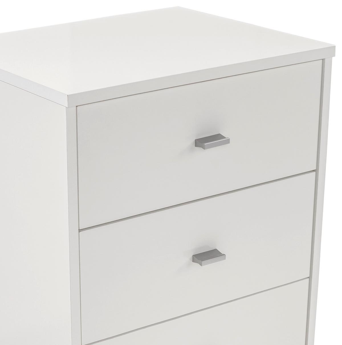 Éjjeliszekrény 4-You New - fehér, Konventionell, faalapú anyag (50/54,8/34,6cm)