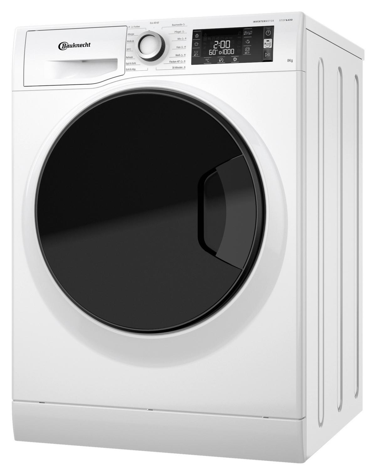 Waschmaschine Wm Elite 8 A - Weiß, Trend (59,5/85/60,5cm) - Bauknecht