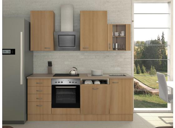 Küchenblock Nano 220 cm Buche - Buchefarben/Creme, MODERN, Holzwerkstoff (220/230/60cm) Küchenblock Nano 220 cm Buche - Buchefarben/Creme, MODERN, Holzwerkstoff (220/230/60cm)