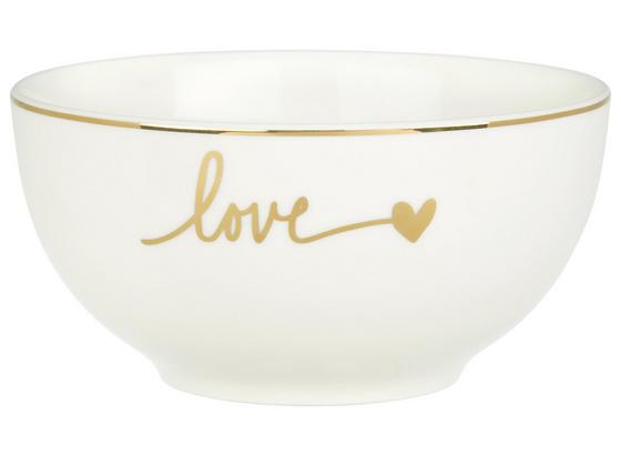 Miska Na Müsli Gloria - biela/zlatá, Moderný, keramika (14/7cm) - Mömax modern living Miska Na Müsli Gloria - biela/zlatá, Moderný, keramika (14/7cm) - Mömax modern living