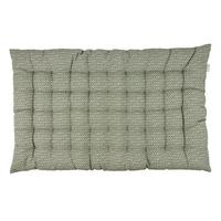 POLŠTÁŘ NA BOX DOBBY - šalvějově zelená, textil (60/100/7cm)