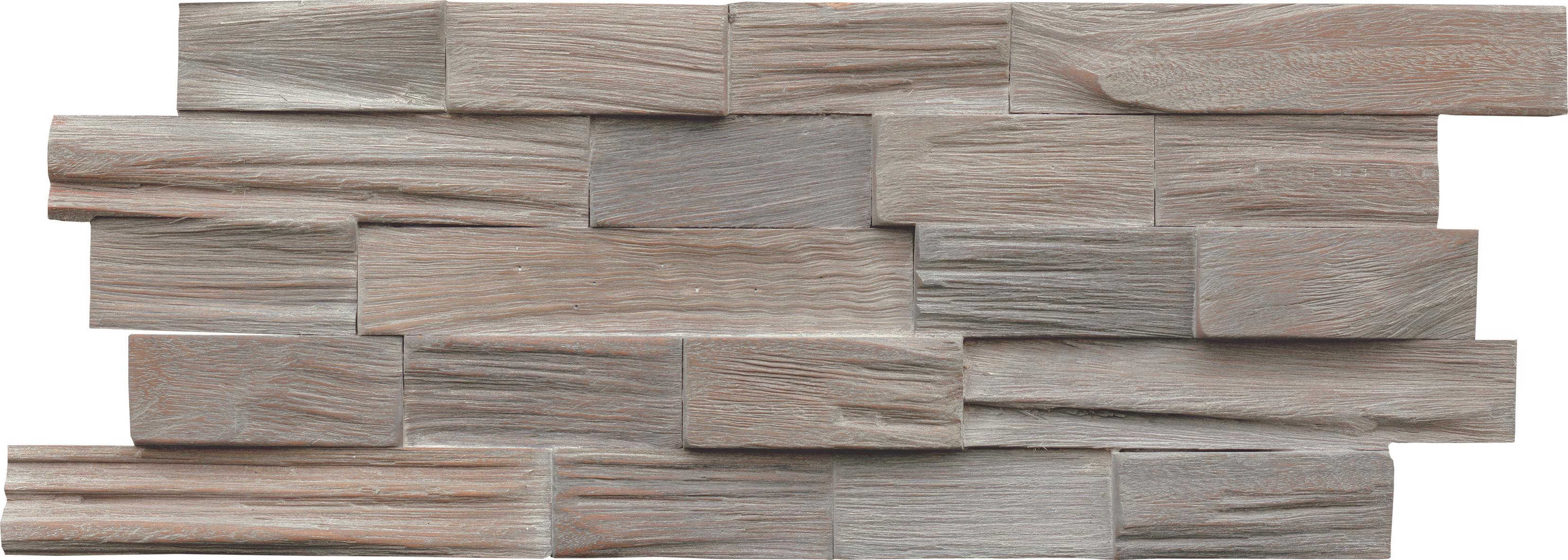 Wandverkleidung Fsc Axw Bangkirai Whitewash - Grau, Basics, Holz (50/20/1.8cm)