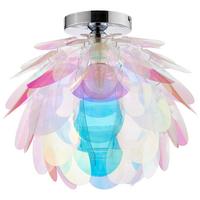 Deckenleuchte Ø 40 cm Bunte Blütenblätter - Multicolor, LIFESTYLE, Kunststoff/Metall (40/36cm) - Näve