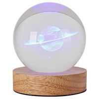 DEKORAČNÍ LED SVÍTIDLO MONI - průhledné/přírodní barvy, Romantický / Rustikální, kompozitní dřevo/plast (8/9,5cm) - Mömax