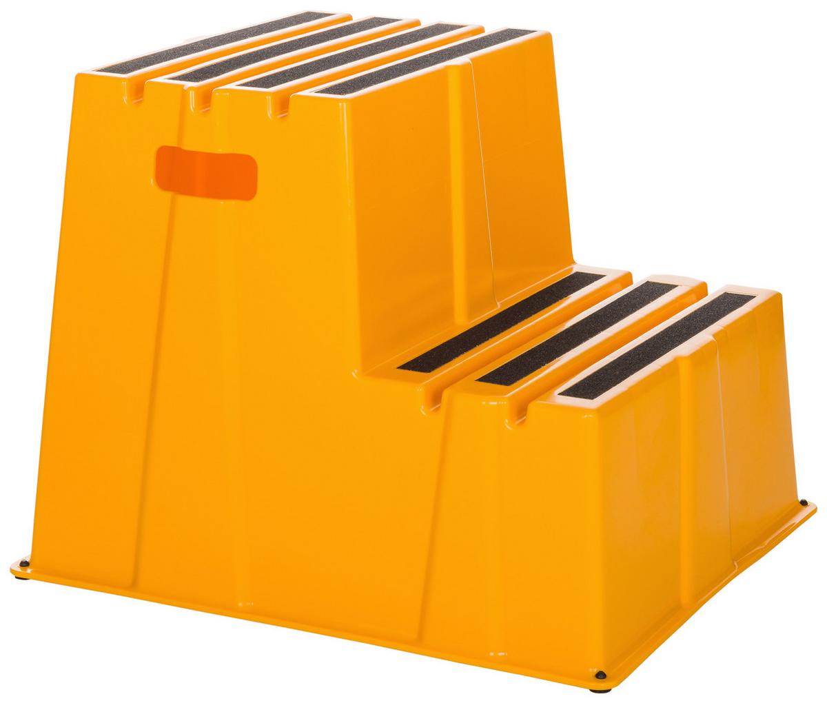 Tritthocker Tio-E2 - Gelb, Basics, Kunststoff (57/51/65cm) - MID.YOU