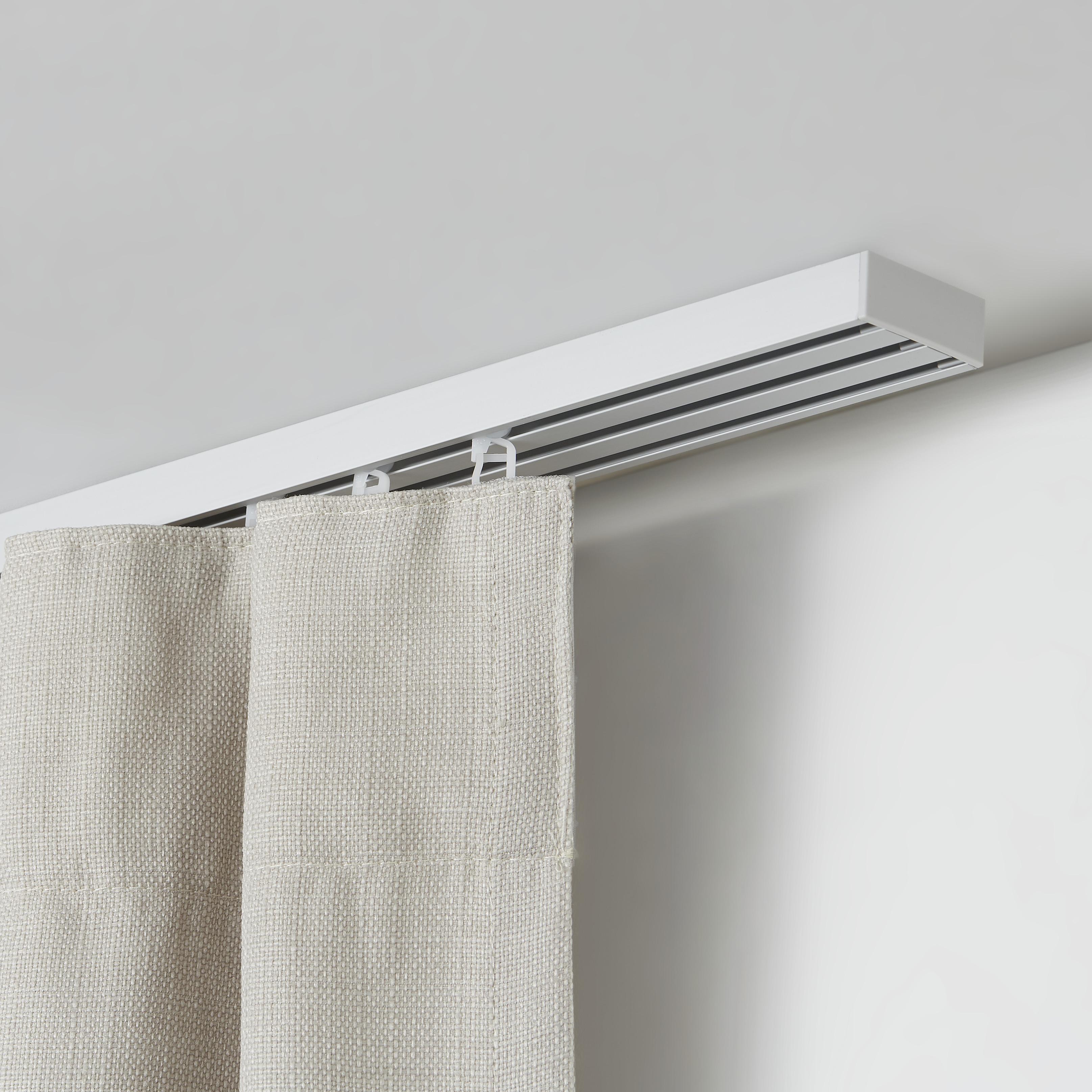 Záclonové Koľajničky Style, 160cm - farby hliníka, kov (160cm) - Premium Living