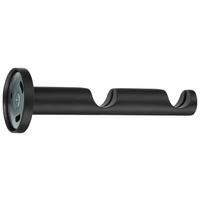 DVOJITÝ DRŽIAK RILLCUBE - čierna, kov (12cm) - Modern Living