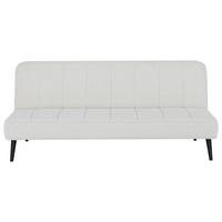 Schlafsofa Lino Beige B: 192 cm - Beige/Schwarz, Design, Holz/Textil (192/82/90cm) - Livetastic