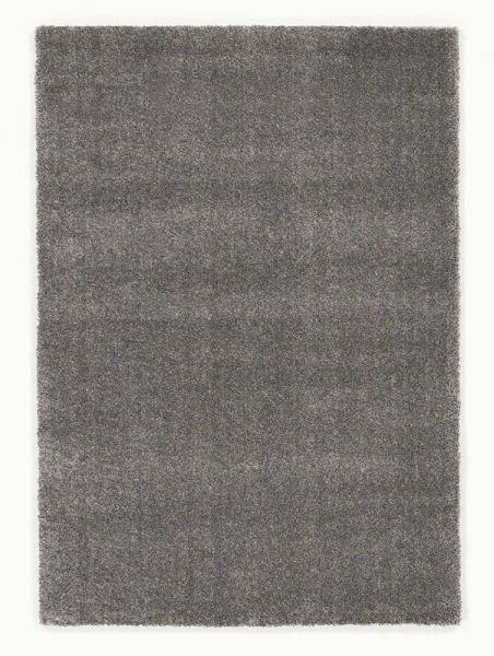 Webteppich Louvre Melange Grau 120x170 cm - Grau, Basics, Textil (120/170cm) - Novel