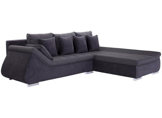 Wohnlandschaft In L-Form Boom 302x207 cm - Dunkelgrau/Anthrazit, Basics (302/207cm) - Ombra Wohnlandschaft In L-Form Boom 302x207 cm - Dunkelgrau/Anthrazit, Basics (302/207cm) - Ombra