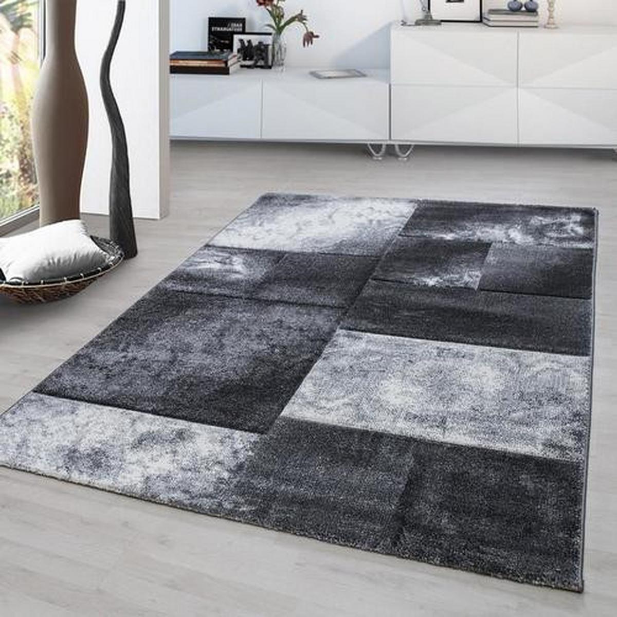 Webteppich Grau Naturfaser Hawaii 80x150 cm - Grau, KONVENTIONELL, Textil (80/150cm)