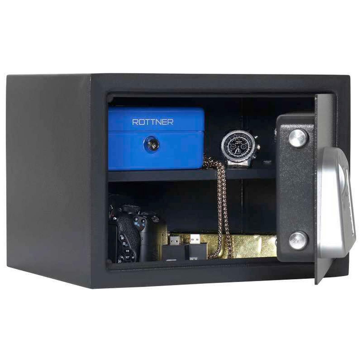 Tresor Jupiter3el - Anthrazit, KONVENTIONELL, Metall (35/25/28cm) - ROTTNER