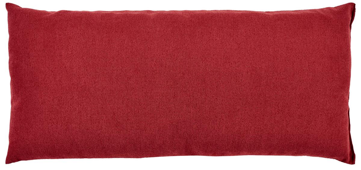 Zierkissen Enjoy 2er-Set 38x80 cm Mikrofaser Cranberry - Rot, Textil (38/80cm) - Primatex