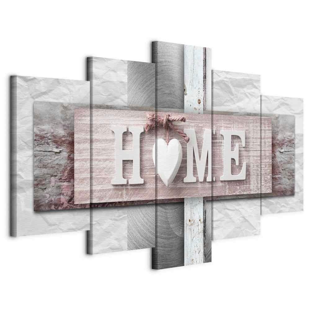 Leinwandbild Helrosa Grau B: 200 cm