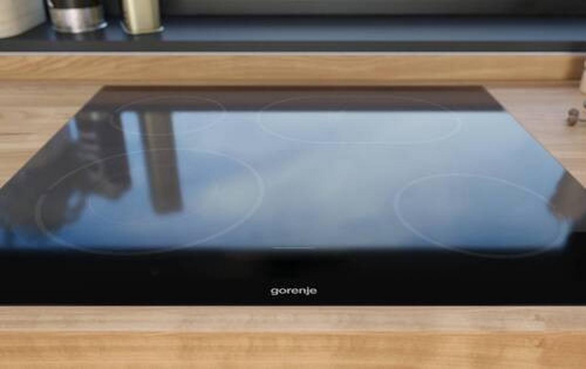 Glaskeramik Kochfeld Rahmenlos B: 59,5cm Mit Restwärmeanzeige - Schwarz, Basics, Glas (59,5/5,4/52cm) - Gorenje