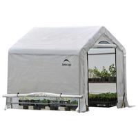 Gewächshaus 180x180x180 Cm Kunststoff - Weiß, Basics, Kunststoff (180/180/180cm)