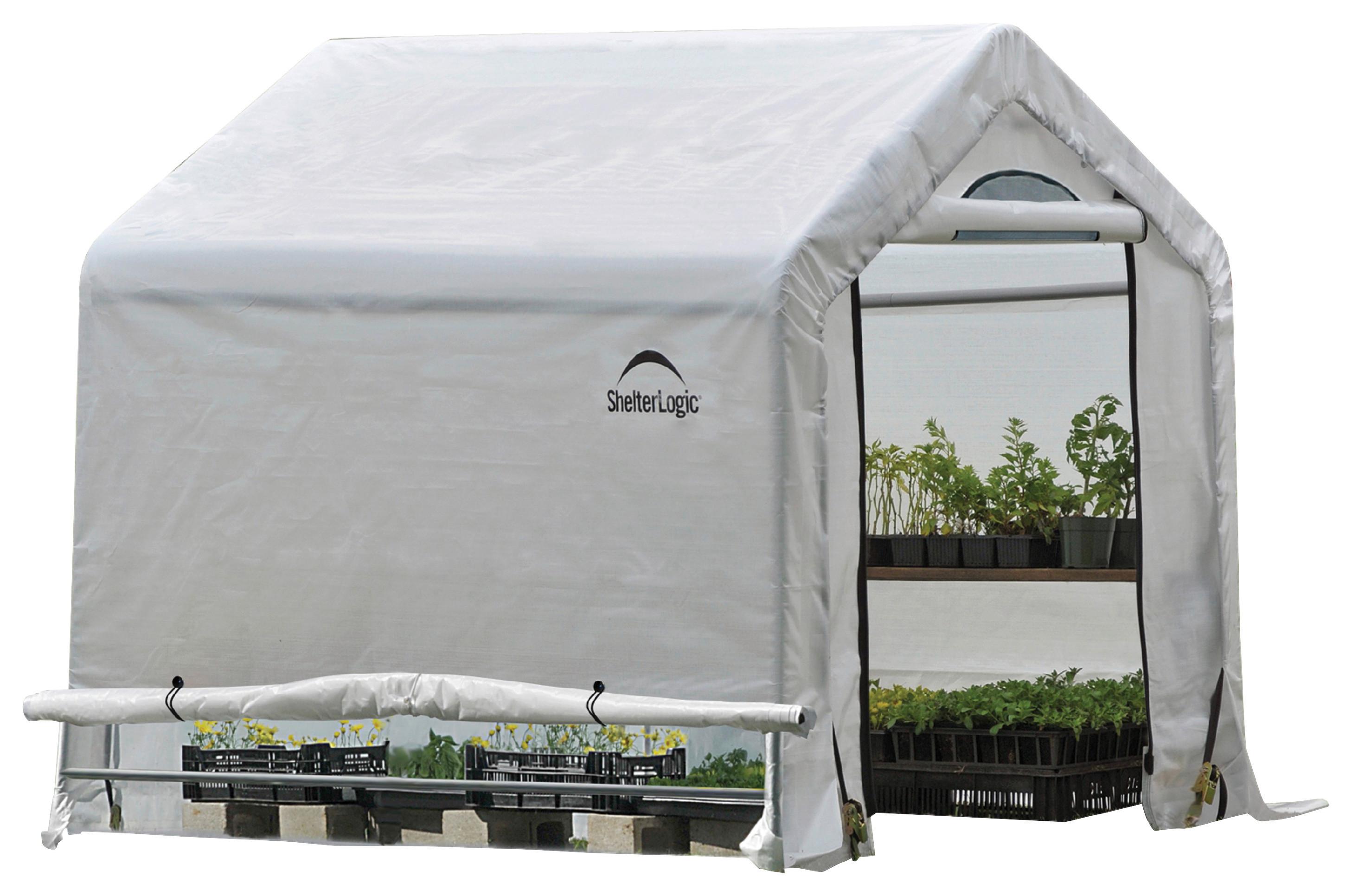 Gewächshaus 180x180x180 cm Kunststoff