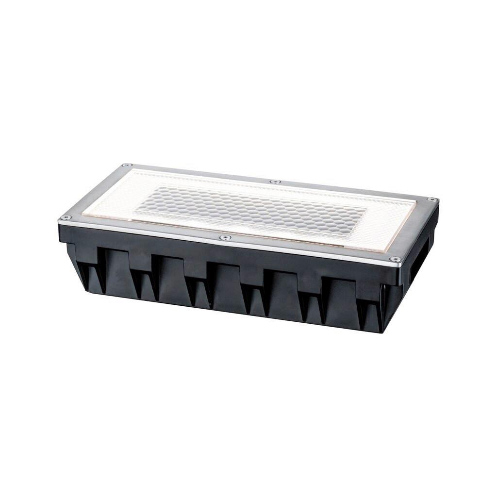 Solarleuchte Klar/edelstahl 1xled Warmweiß H: 5,1cm