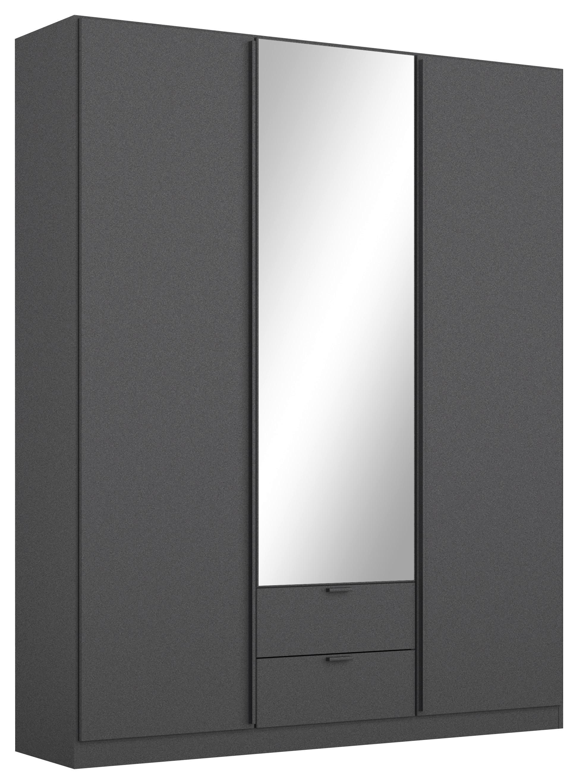 DREHTÜRENSCHRANK Style-Up Grau B: 136cm - Grau, MODERN, Holzwerkstoff (136/197/54cm) - Rauch Möbel