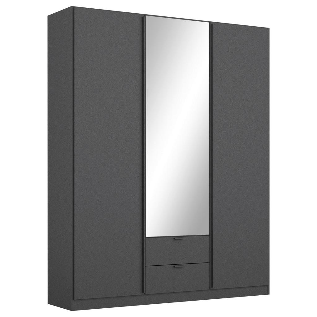 DREHTÜRENSCHRANK Style-Up Grau B: 136cm