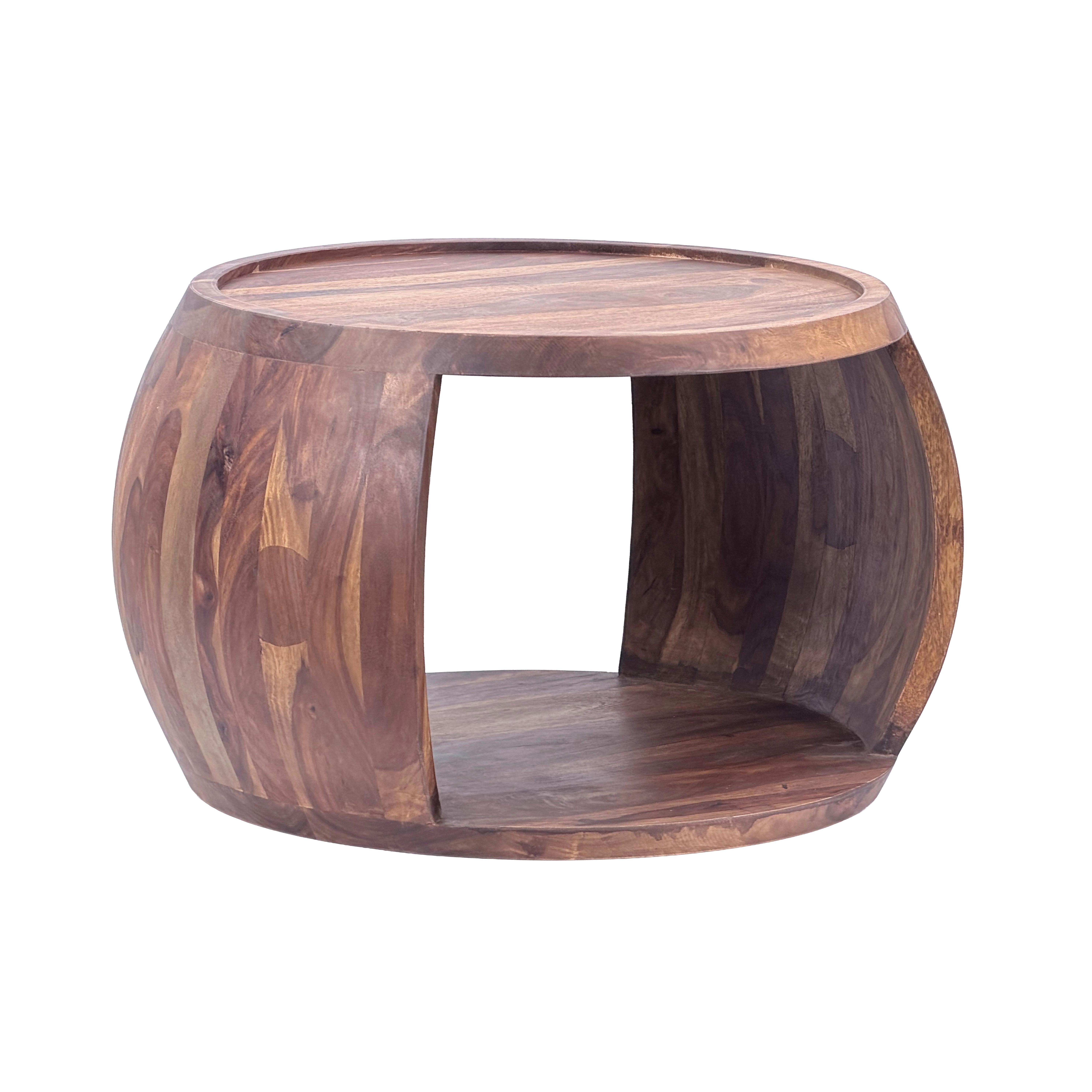 COUCHTISCH Braun L: 60cm - Braun, Design, Holz (60/50/40cm) - MID.YOU