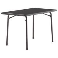 Gartentisch Klappbar Metall/holzwerkstoff L 115 Cm - Grau, MODERN, Holzwerkstoff/Metall (115/70/72cm) - Sieger