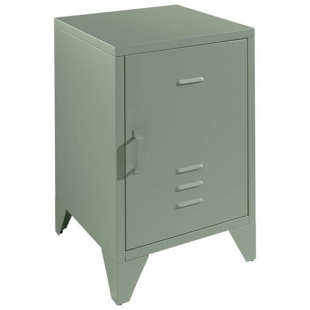 Nachtkästchen Bronxx Grün B: 40 cm