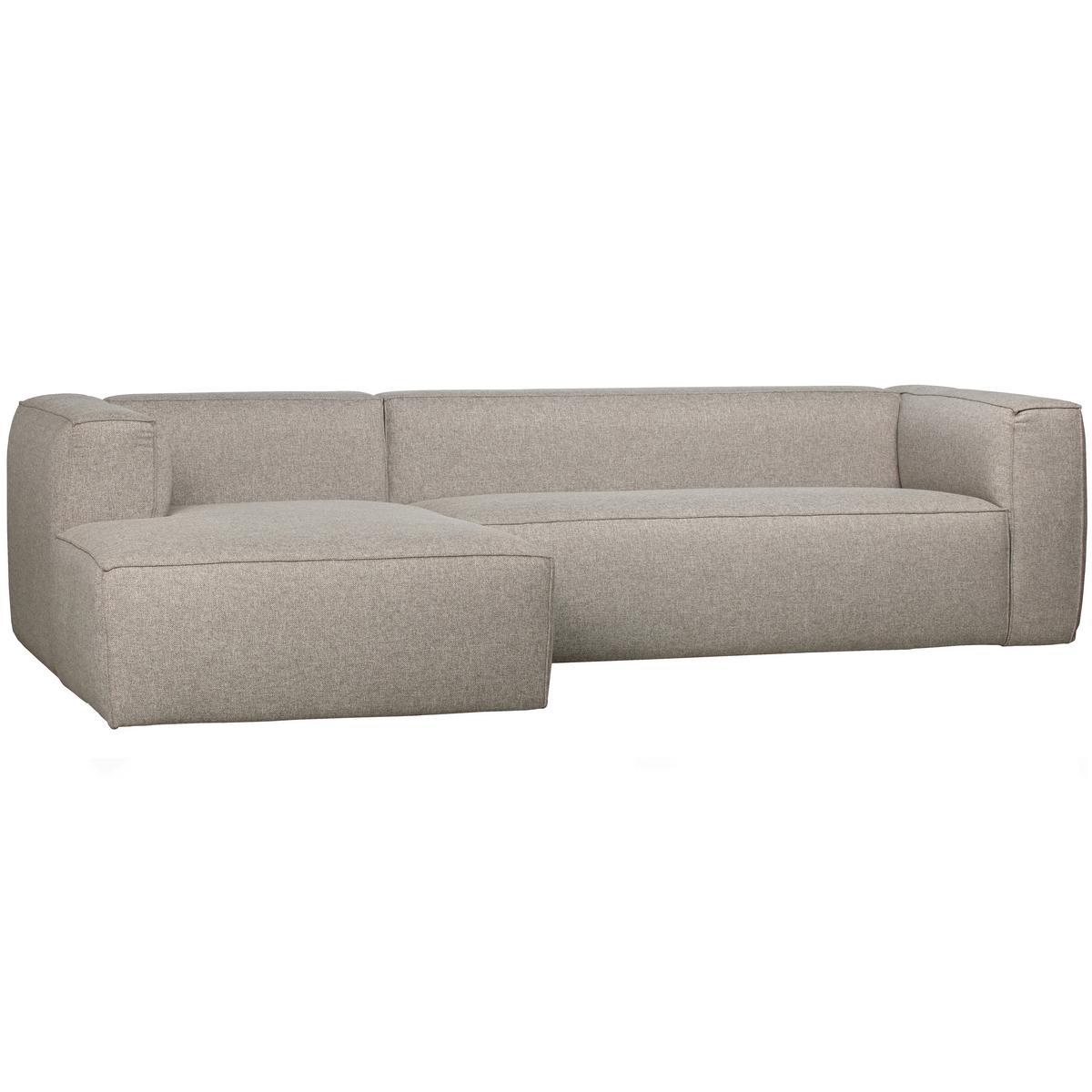 Ecksofa Bean Hellgrau S: 175x305cm - Hellgrau, Design, Textil (175/305cm) - Livetastic