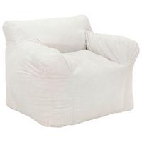 Sitzsack Rivo Cord beige, Indoor, B: 110cm - Beige, Basics, Textil (110/75/100cm)