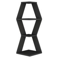 Wandboard Sablor Regal - Anthrazit, Design, Holzwerkstoff (30/86/30cm) - Livetastic