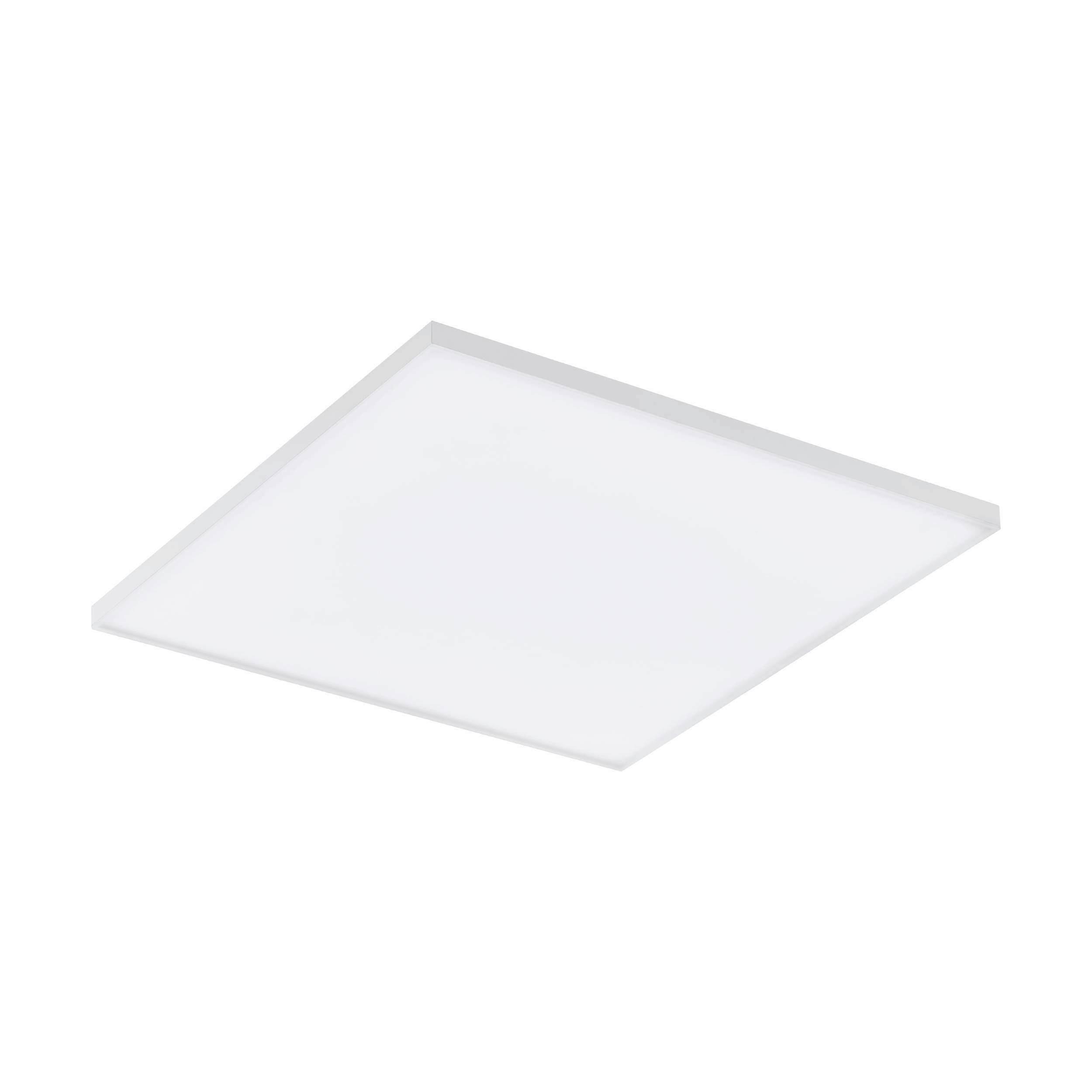 LED-Paneel Turcona-Z L: 45 cm mit Farbwechsler - Weiß, Basics, Kunststoff/Metall (45/45/7cm) - Eglo