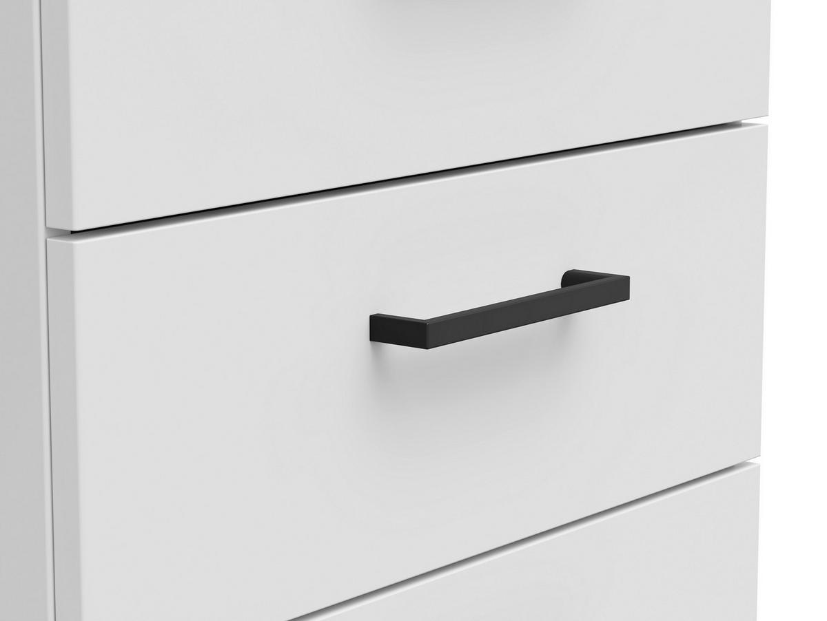 Komoda MULTISTAURAUM š: 45cm - čierna/biela, Modern, kompozitné drevo/plast (45/115/40cm)