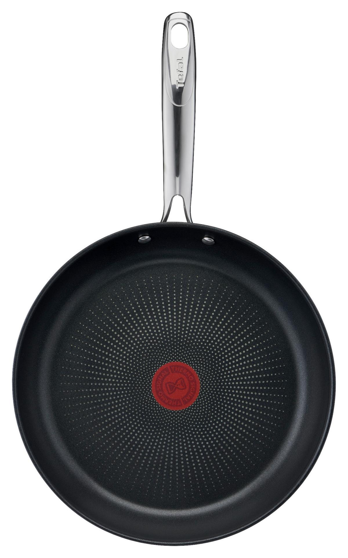 Bratpfanne Duetto D: 24 cm - Edelstahlfarben, Basics, Metall (24cm) - Tefal