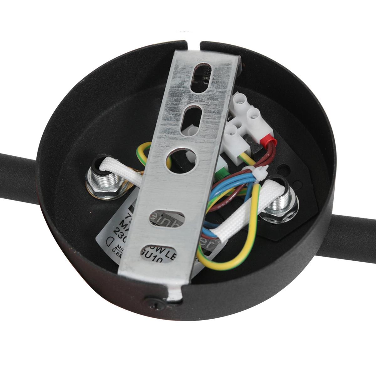 Deckenleuchte Natasja Led - Silberfarben, Trend, Metall (12/12/12cm)