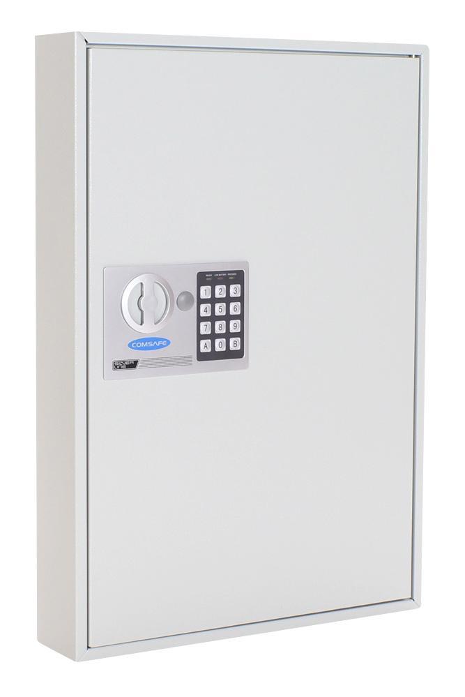 Rottner Schlüsselkasten Comsafe, S 50 El - Hellgrau, Metall (38/55/8cm)