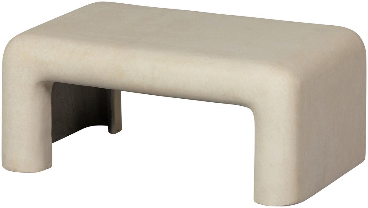 Couchtischset 2-teilig Naturfarben - Naturfarben, Design, Keramik (92/40/42cm) - Livetastic