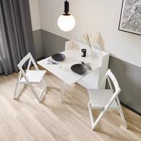 Stolová Súprava Theo Biela - biela, Moderný, drevo (85/83/85cm) - P & B