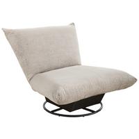 Relaxsessel Cremona Polyester Weiß - Schwarz/Weiß, Design, Textil (100/78/96cm) - Livetastic